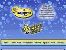 Tablet Screenshot of musicfestivalstoyou.com